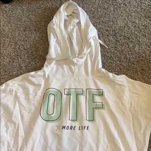 Orangetheory White Crop Top